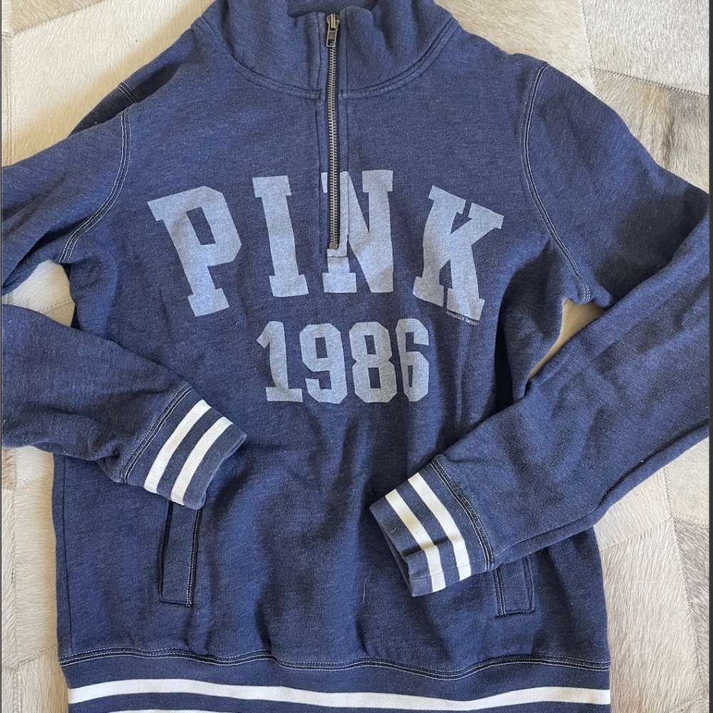 Vintage Victoria's Secret PINK half zip jacket
